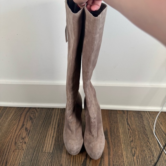 Dolce Vita Jules tall suede knee high platform boots size 6.5 - Picture 4 of 9